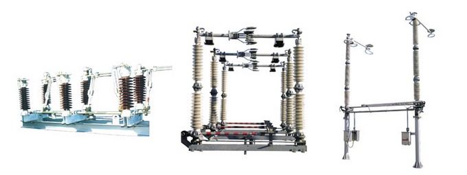 Разъединители горизонтально - поворотного типа